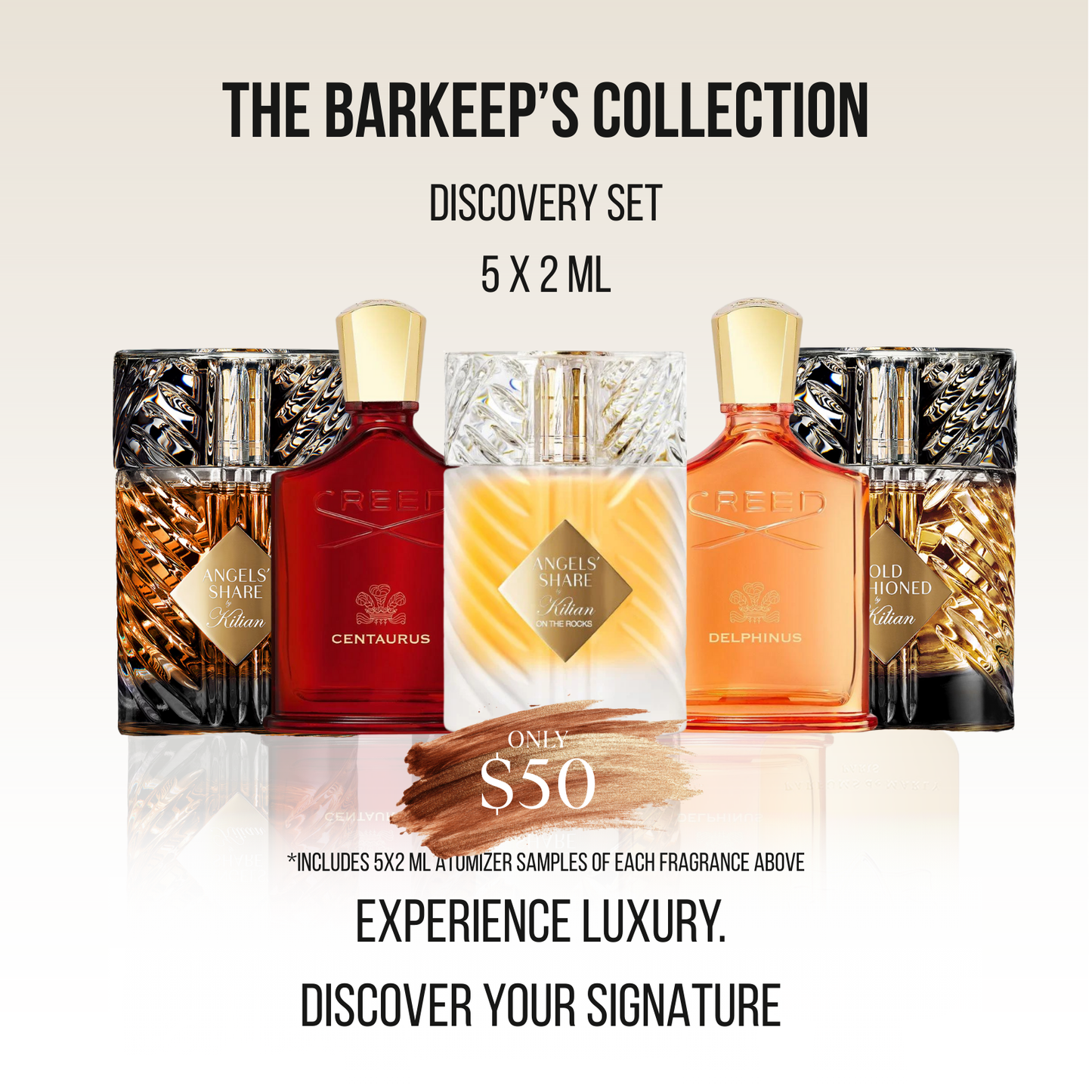 The Barkeep's Collection (Discovery Set) – 5 x 2 mL (See Description)