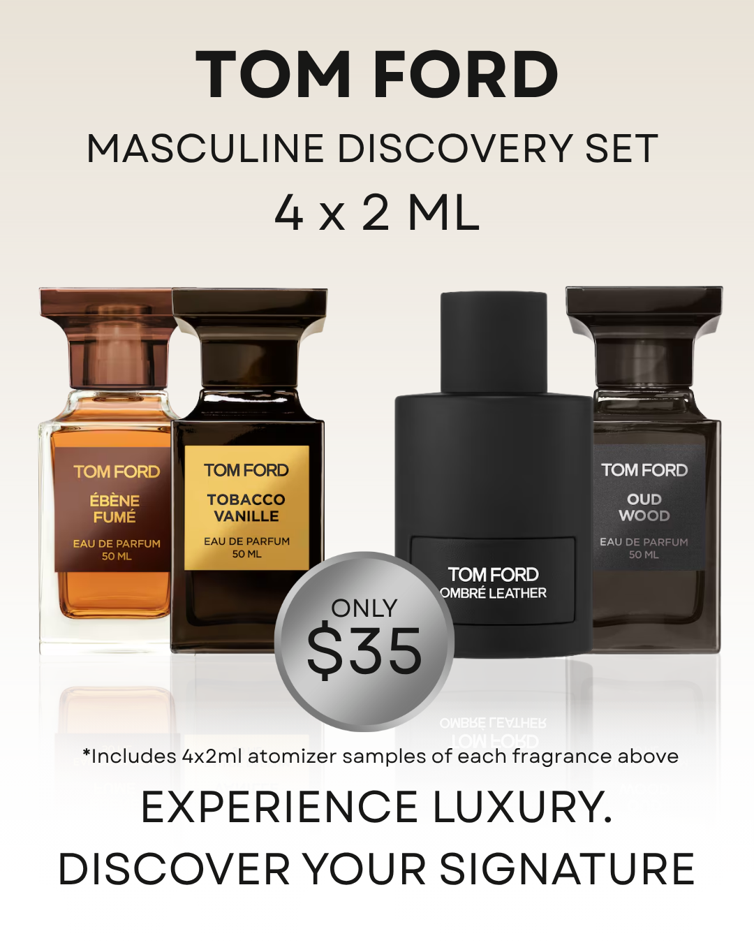 Tom Ford Masculine Discovery Set – x mL – Bluegrass Fragrance Co