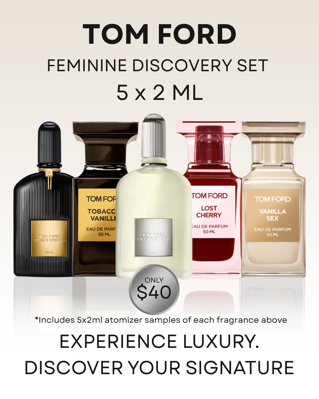 Tom Ford Feminine Discovery Set – 5 x 2 mL