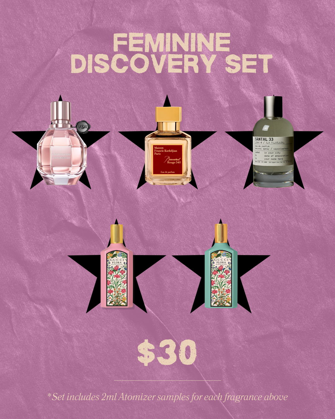 Feminine Discovery Set – 5 x 2 mL
