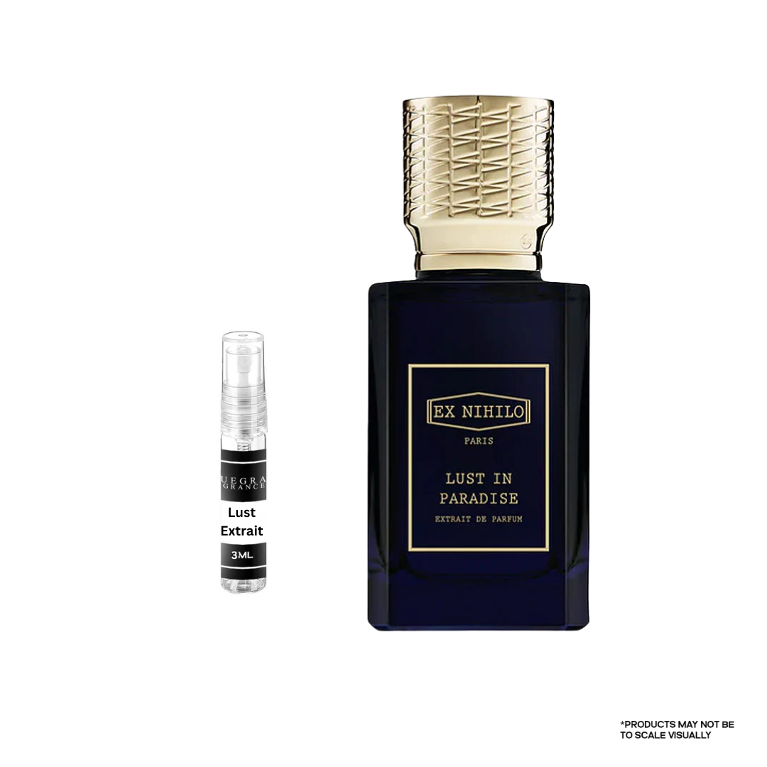 Ex Nihilo Lust In Paradise Extrait Fragrance Samples | Authentic Decants (3ml, 5ml, 10ml)