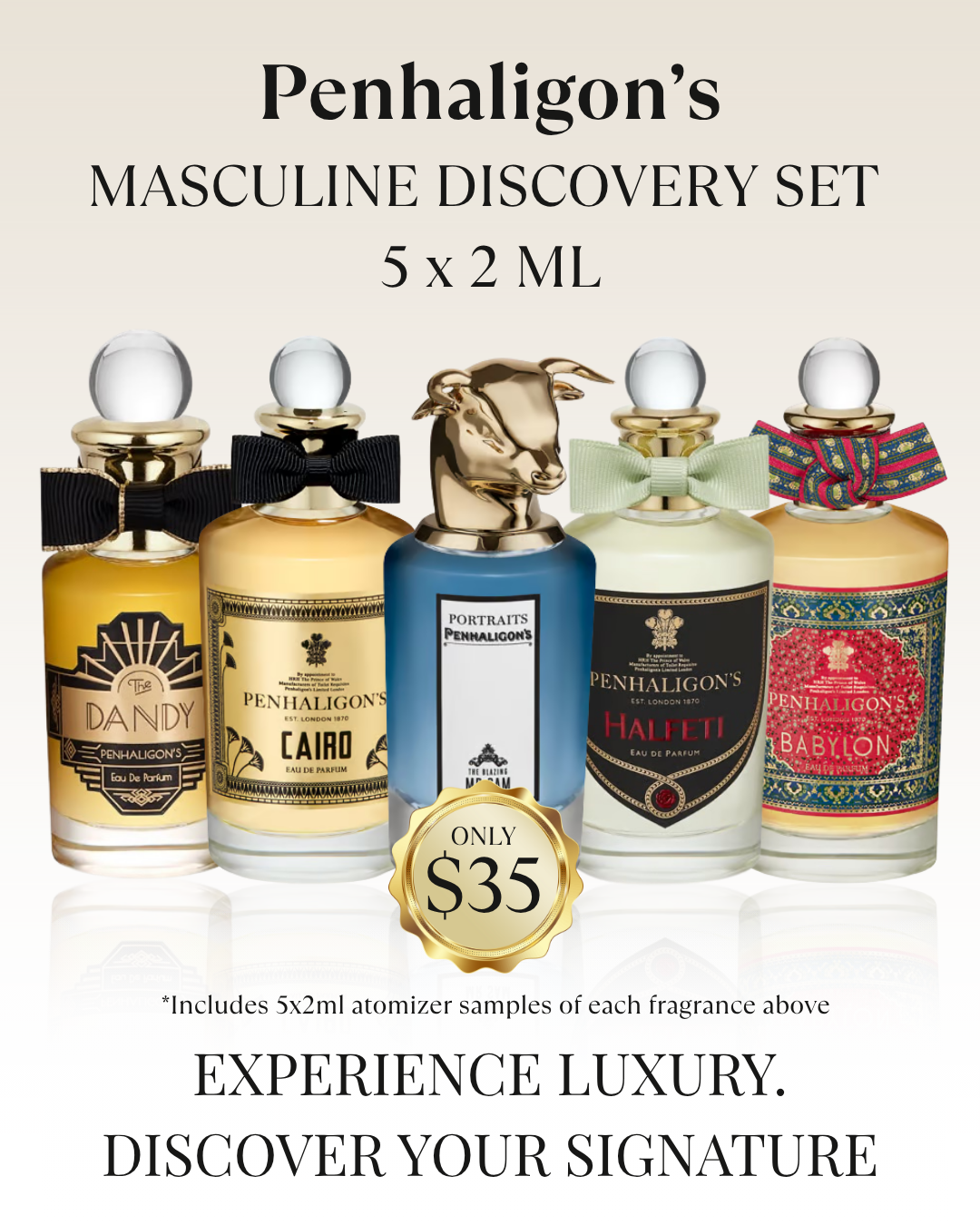 Penhaligon's Masculine Discovery Set – 5 x 2 mL