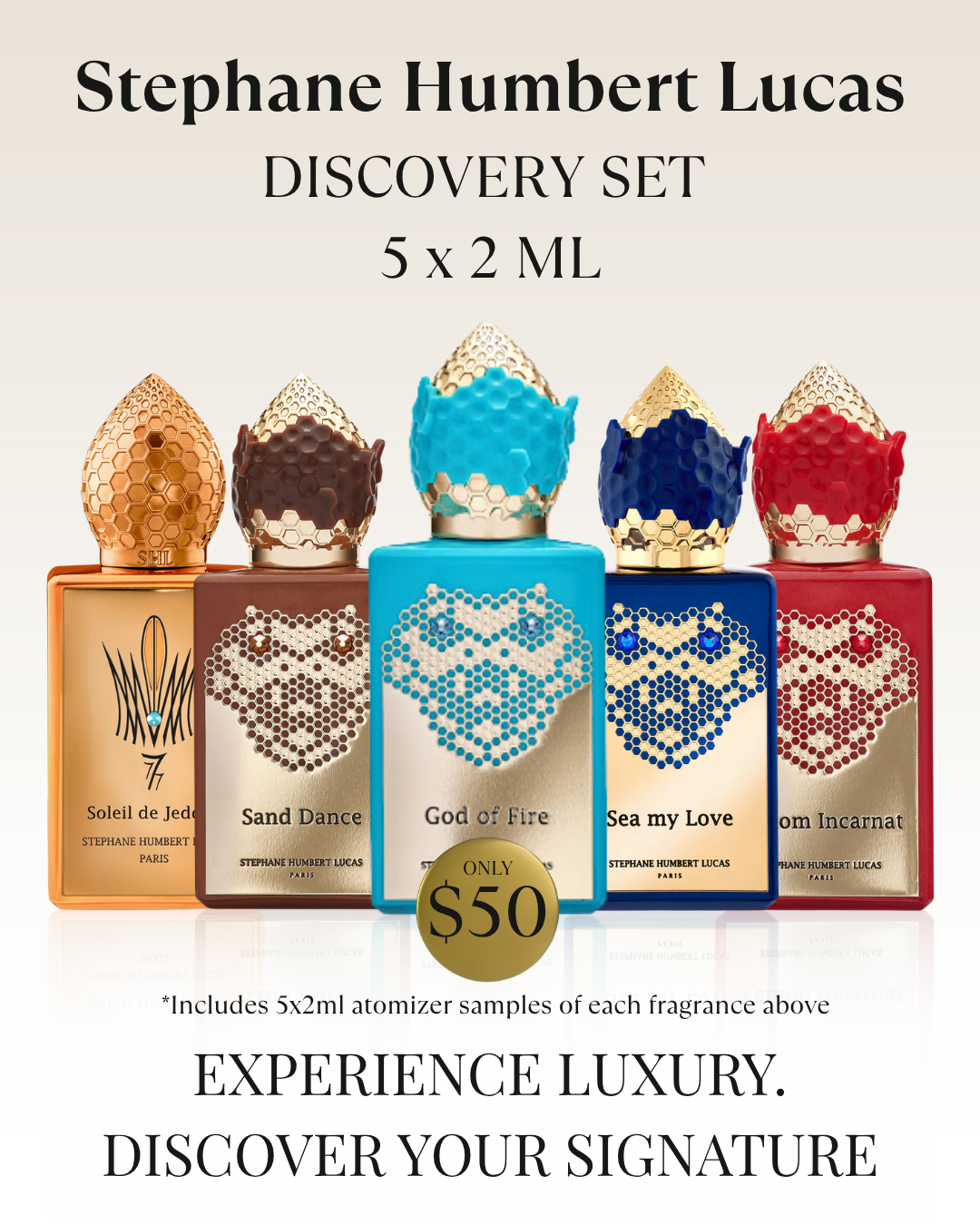Stephane Humbert Lucas Discovery Set – 5 x 2 mL