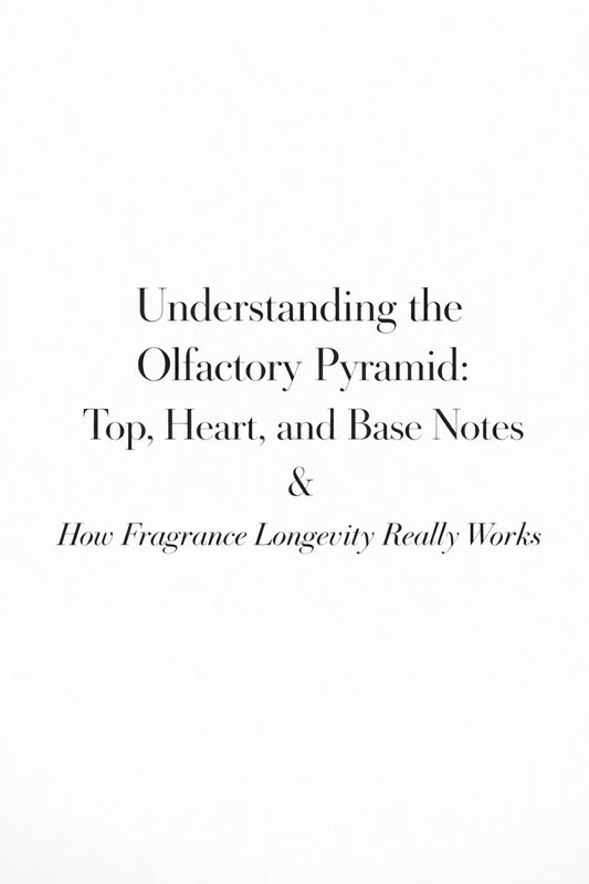 Understanding the Olfactory Pyramid: Top, Heart, and Base Notes & How Fragrance Longevity Really Works