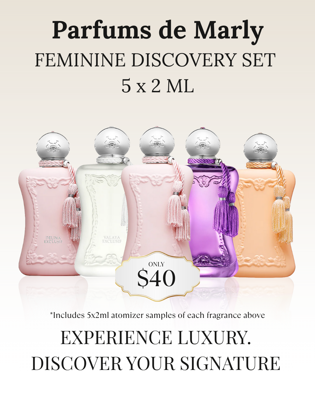 Parfums de Marly Feminine Discovery Set – 5 x 2 mL