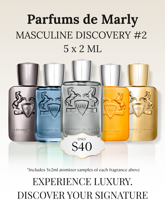 Parfums de Marly Masculine Discovery Set #2 – 5 x 2 mL