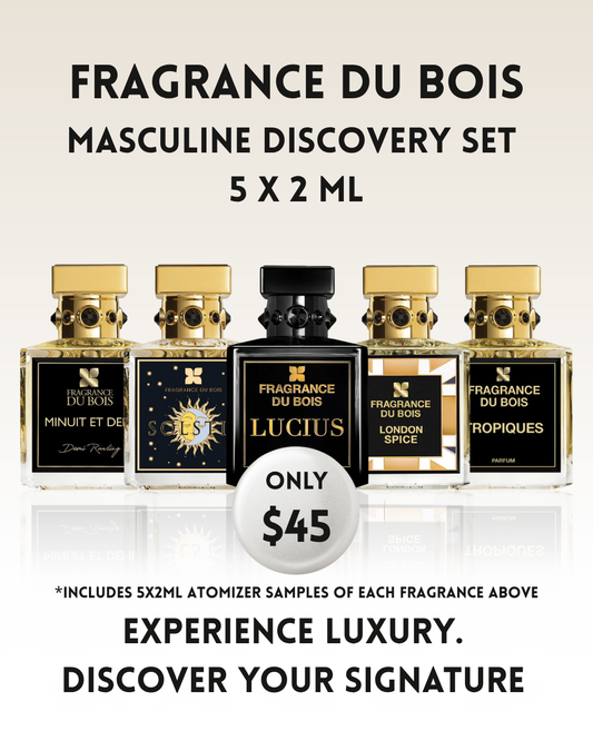 Fragrance du Bois Masculine Discovery Set – 5 x 2 mL
