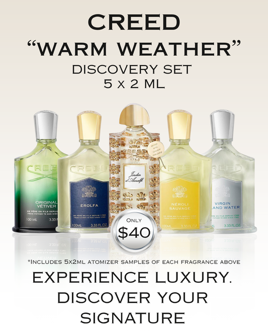 Creed "Warm Weather" Discovery Set – 5 x 2 mL