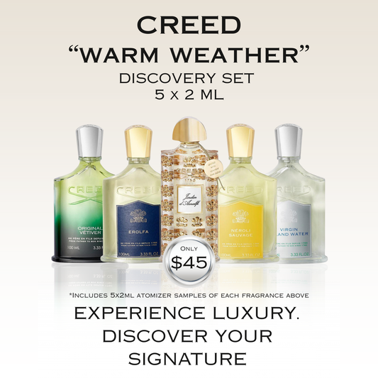 Creed "Warm Weather" Discovery Set – 5 x 2 mL