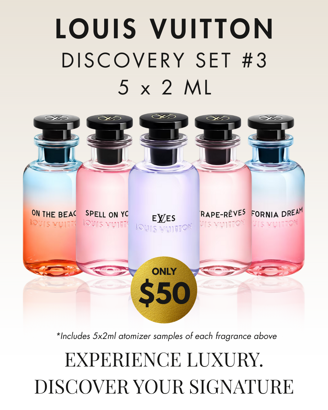 Louis Vuitton Discovery Set #3 – 5 x 2 mL