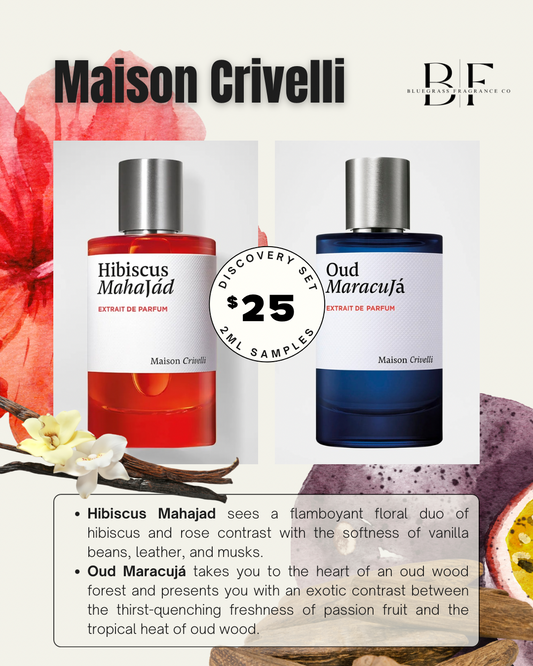 Maison Crivelli Discovery Set – 2 x 2 mL