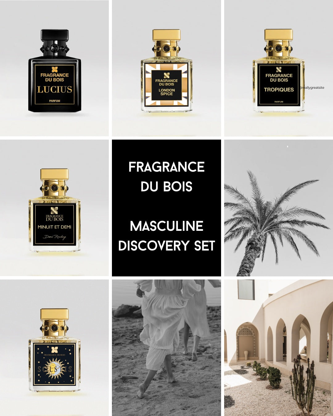 Fragrance du Bois Masculine Discovery Set – 5 x 2 mL