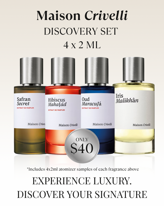 Maison Crivelli Discovery Set – 4 x 2 mL