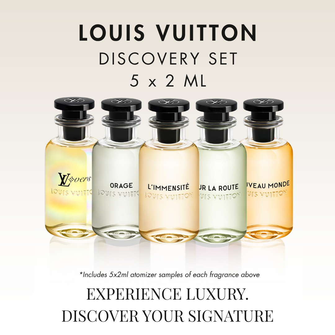 Louis Vuitton Discovery Set – 5 x 2 mL (See Description)
