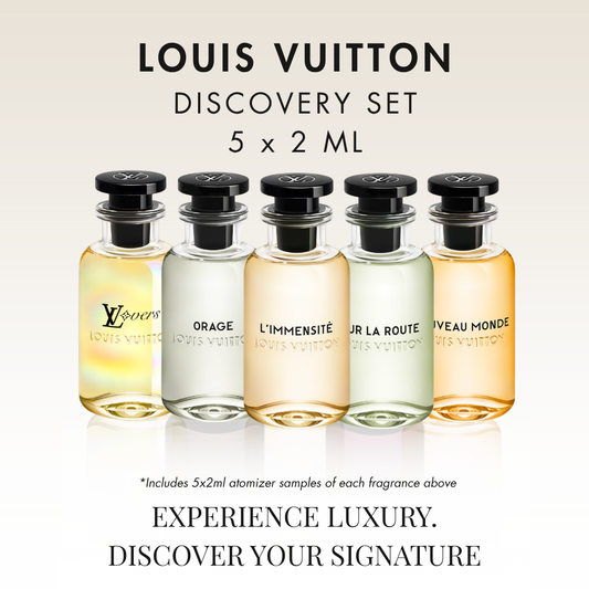 Louis Vuitton Discovery Set – 5 x 2 mL (See Description)