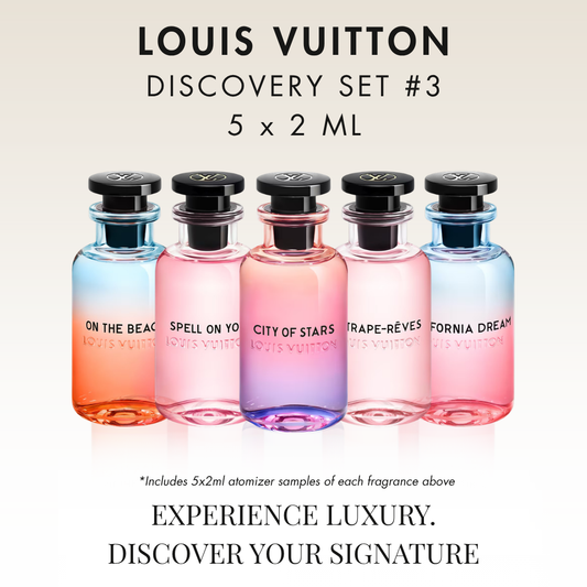 Louis Vuitton Discovery Set #3 – 5 x 2 mL (See Description)